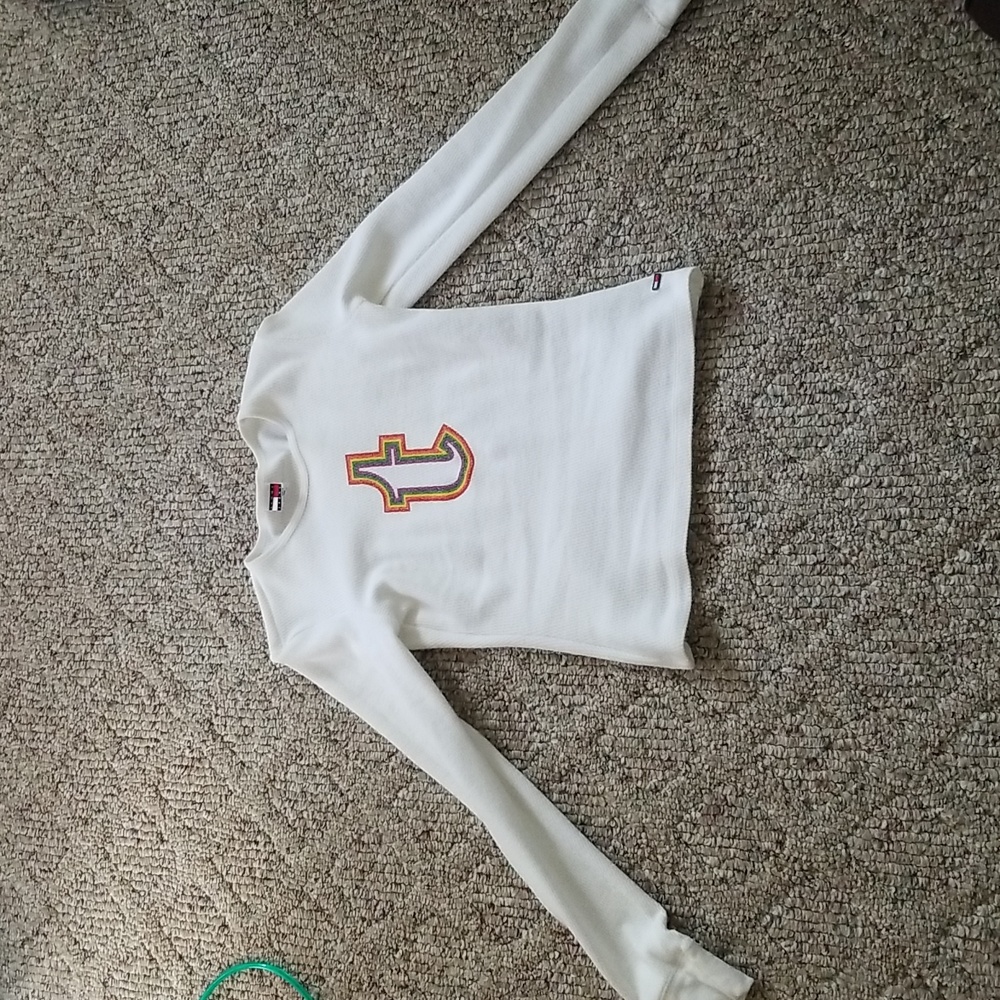 Vintage tommy girl top.Size small, but like an extra small